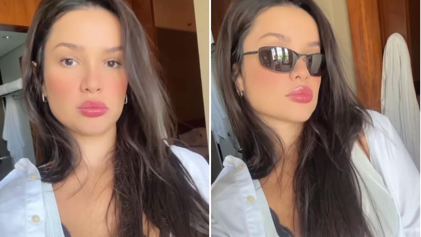 Com look all white, Juliette se rende a tendência da regata branca