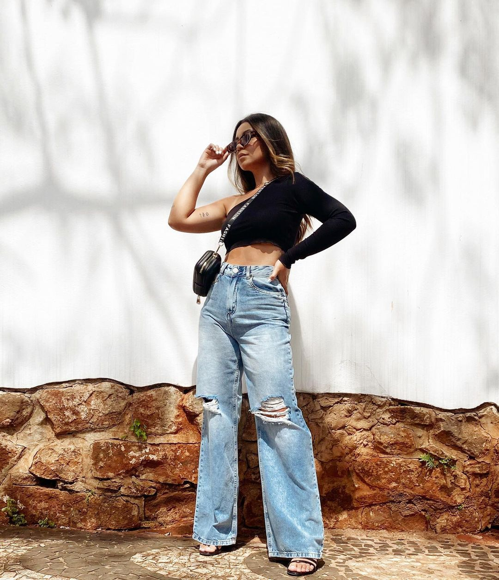 Look com calça pantalona: 27 formas de usar a peça em produções especiais!