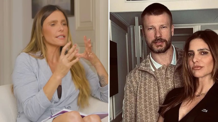 Fernanda Lima diz que divide contas com Rodrigo Hilbert e lamenta: 'Aidna tenho dificuldades de falar de dinheiro'
