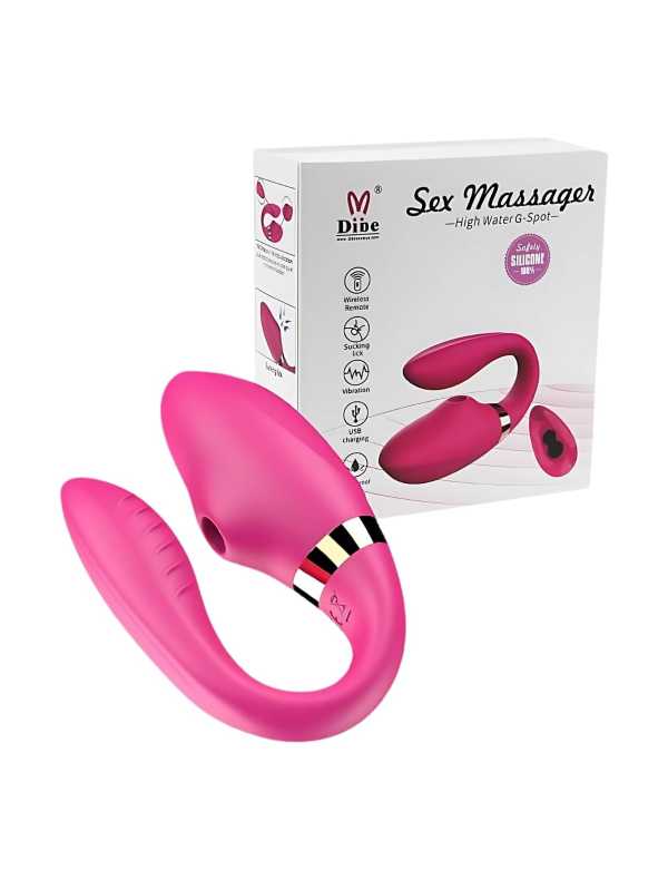 Vibrador com sugador Dibe
