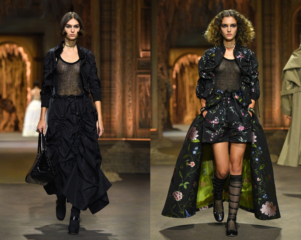 Dior prêt-à-porter primavera/verão 2023, — Foto: Getty 