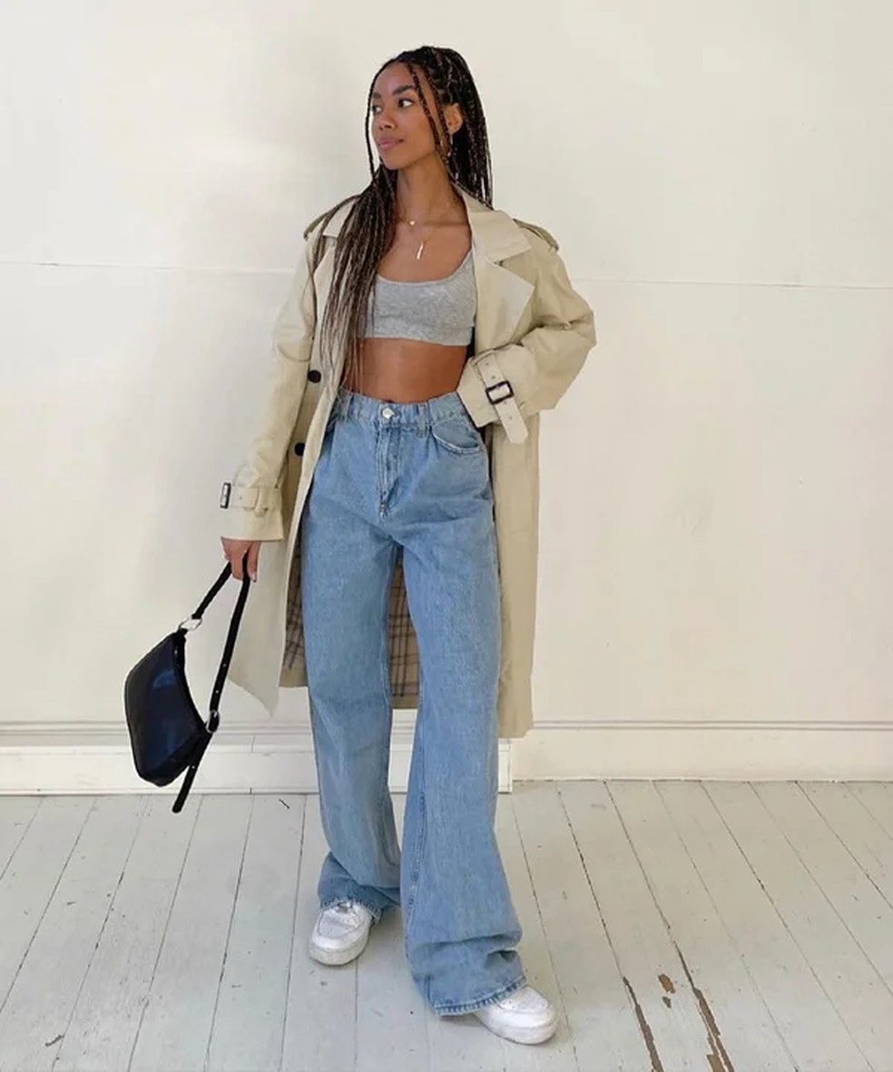 Looks com calça wide leg: veja 35 maneiras de como usar a peça que é ...