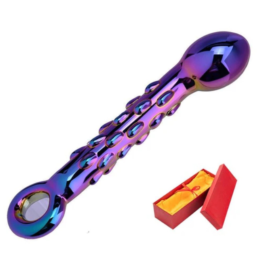 Dildo de vidro Futurista, de Carnelian (R$179,70) — Foto: Divulgação