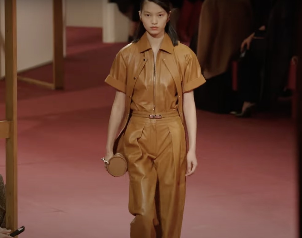 Hermès na Paris Fashion Week — Foto: Reprodução/ Hèrmes