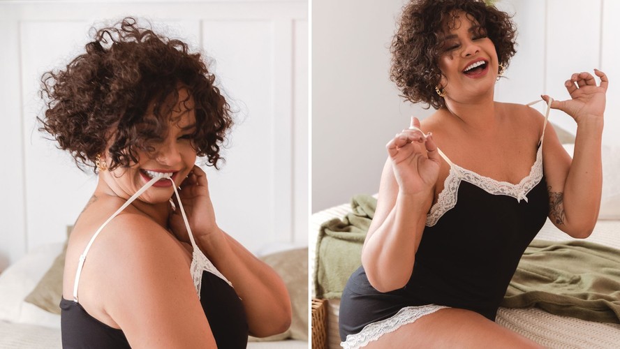 Após o BBB, Solange Couto posa de camisola e manda recado: 'Vontade de viver'