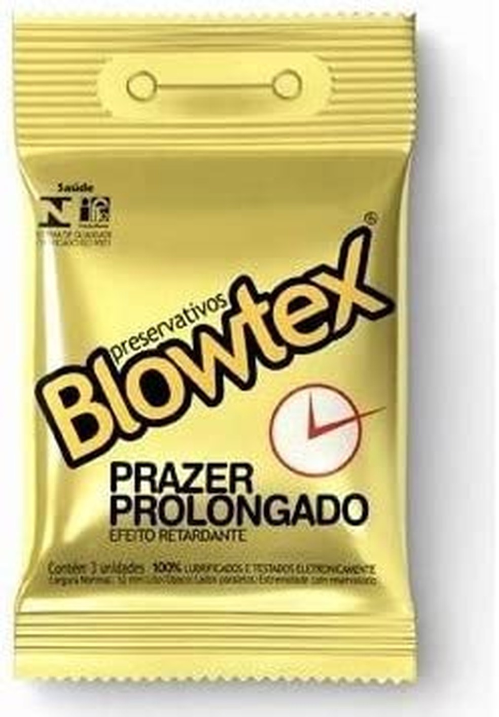 Prazer Prolongado Com Texturas e Vibração Blowtex — Foto: Divulgação