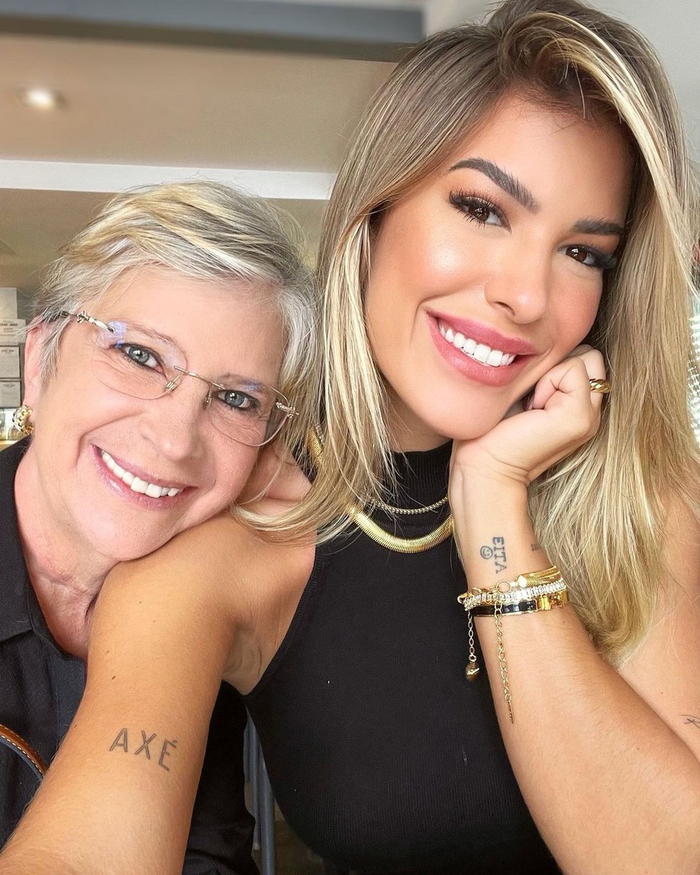 Relação de Lorena Improta com a mãe possui influência nas suas ações, escolhas e personalidade — Foto: Reprodução Instagram