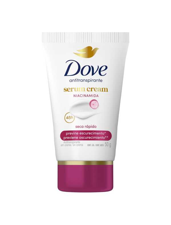 Dove Desodorante Antitranspirante em Creme Previne Escurecimento 50 G