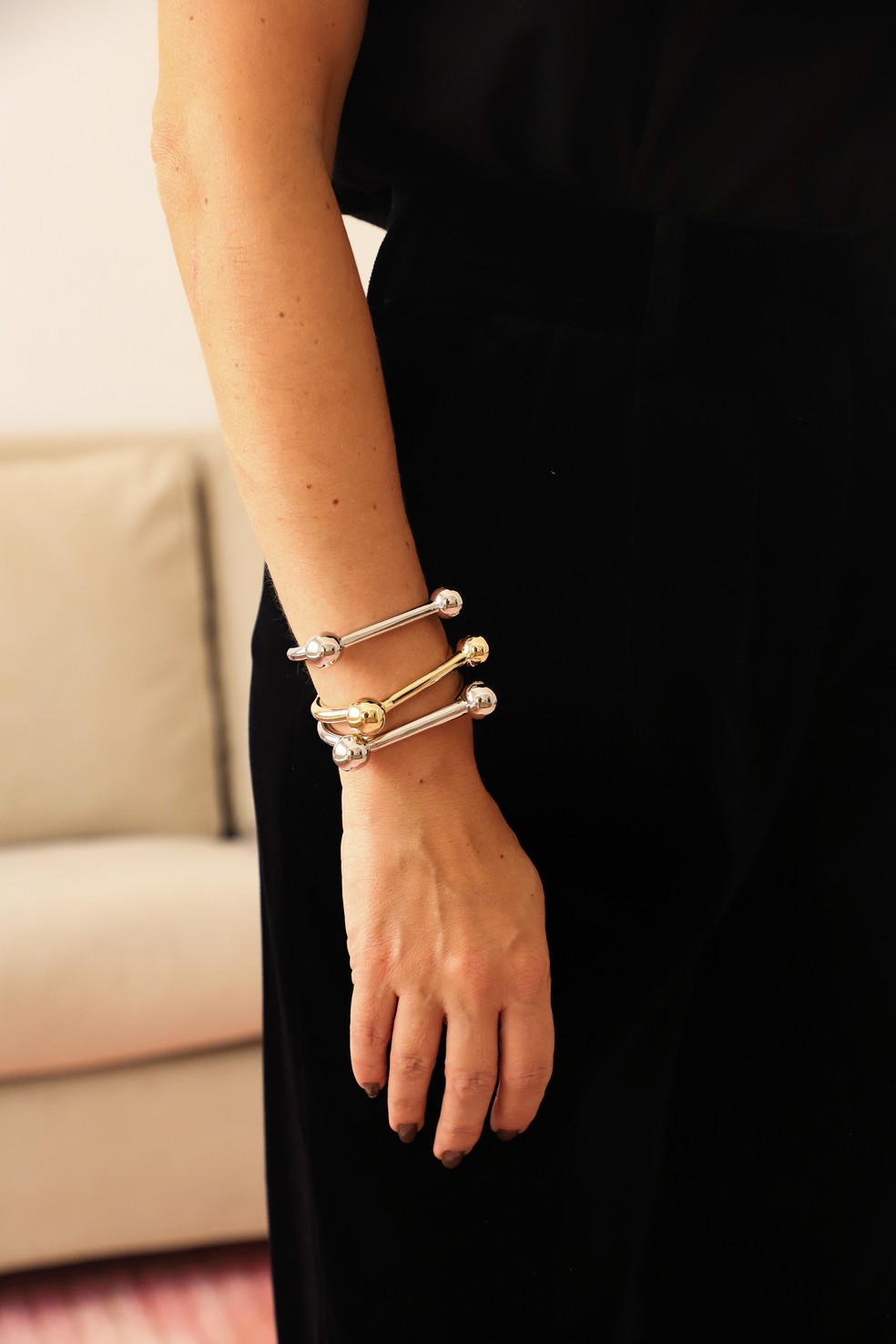 Flavia Lafer leva seu olhar transgressor para bijoux em nova collab  — Foto: Divulgação