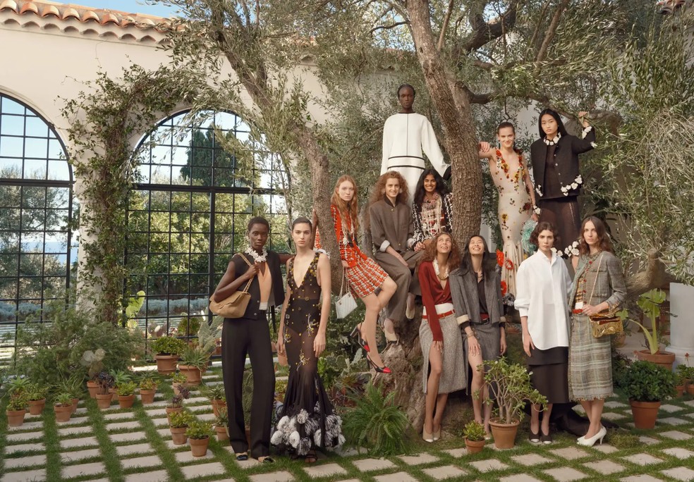Campanha de primavera/verão 2026 da Chanel — Foto: Divulgação