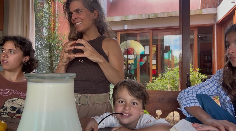 Filha de Ana Maria Braga publica clique dos filhos após separação — Foto: Reprodução/ Instagram