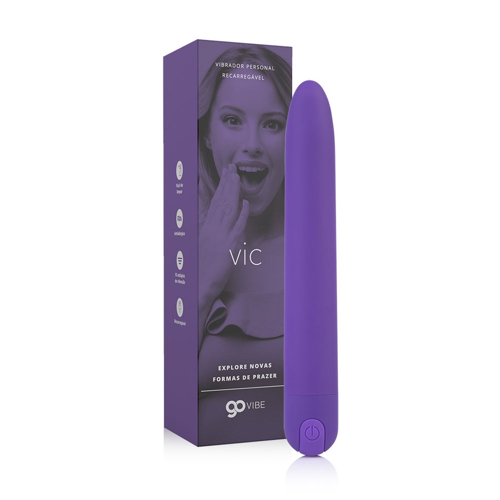 Vibrador Recarregável Personal Go Vibe Vic, de A Sós, R$ 129,80 — Foto: Divulgação