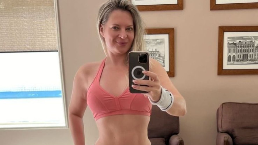 Joice Hasselmann mostrou como começou sua sexta-feira