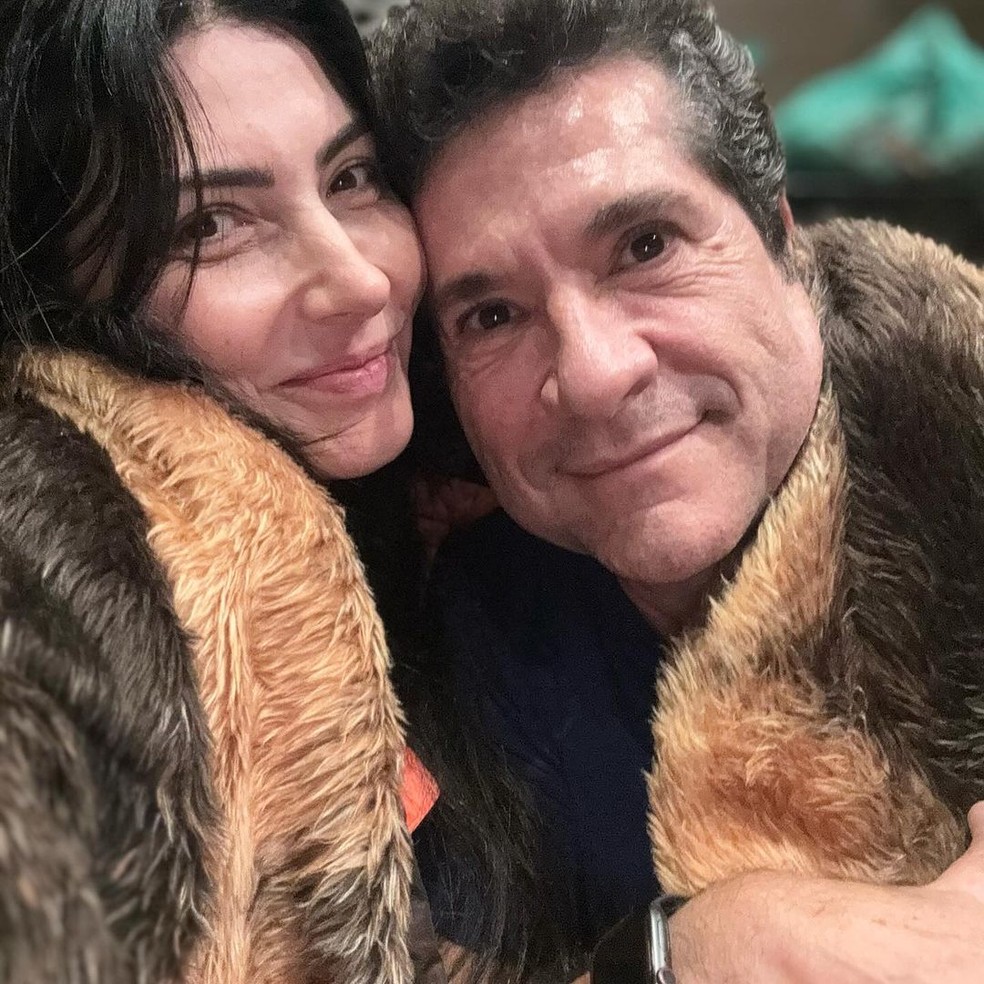 Mulher do cantor Daniel publica fotos raras das filhas e se declara — Foto: Reprodução/Instagram