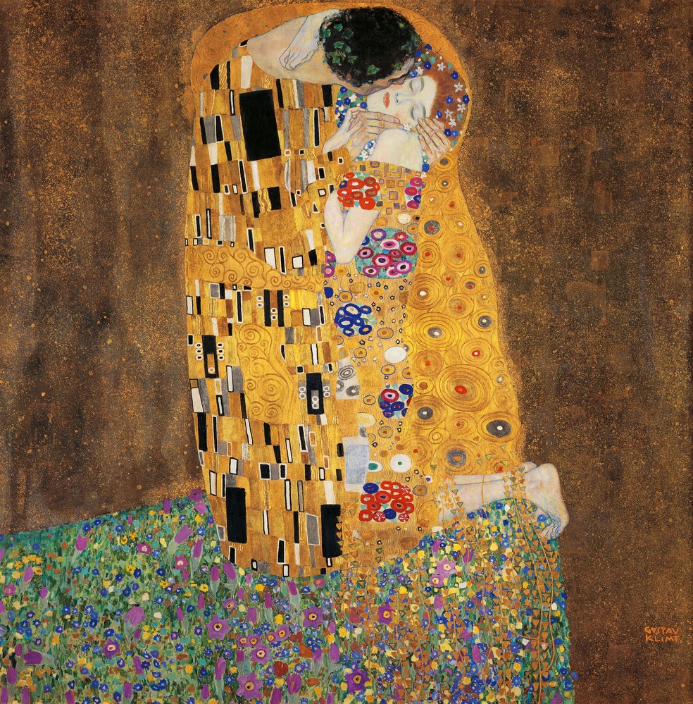 O Beijo, de Gustav Klimt — Foto: Getty Images