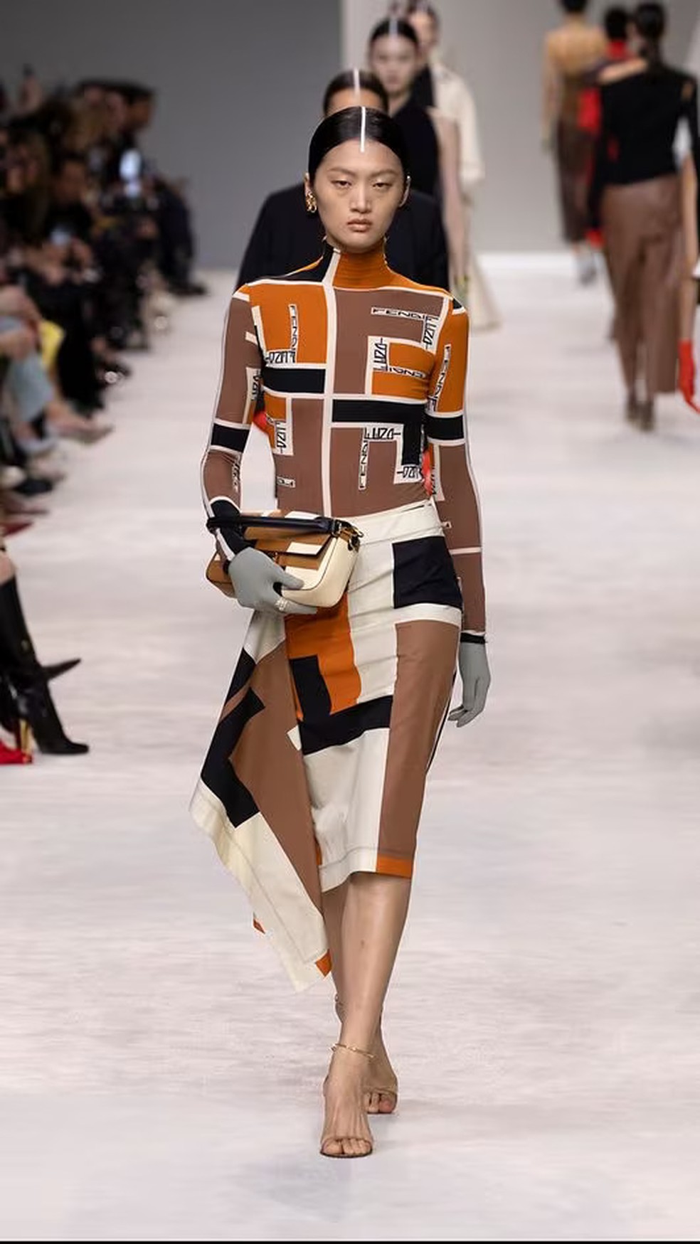 Semana de Moda de Milão: Fendi — Foto: Divulgação