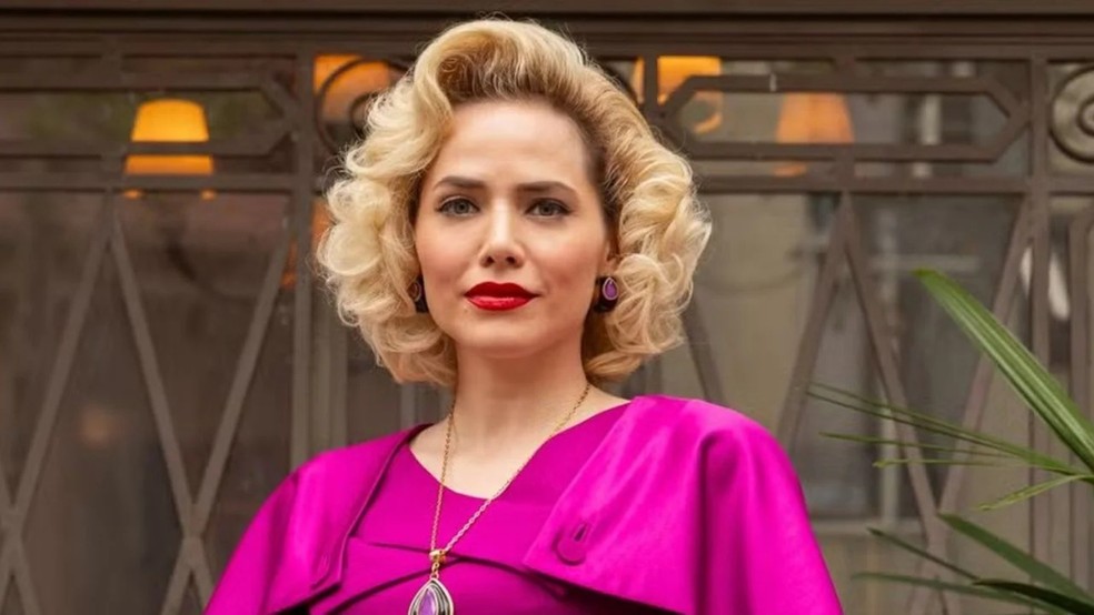 Letícia Colin interpreta a vaidosa Zélia na nova novela das seis: A Garota do Momento. — Foto: Divulgação/Globo