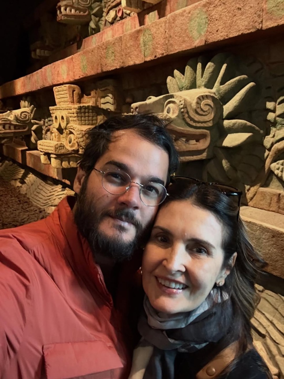 Fátima Bernardes abre álbum de férias no México com Túlio Gadêlha