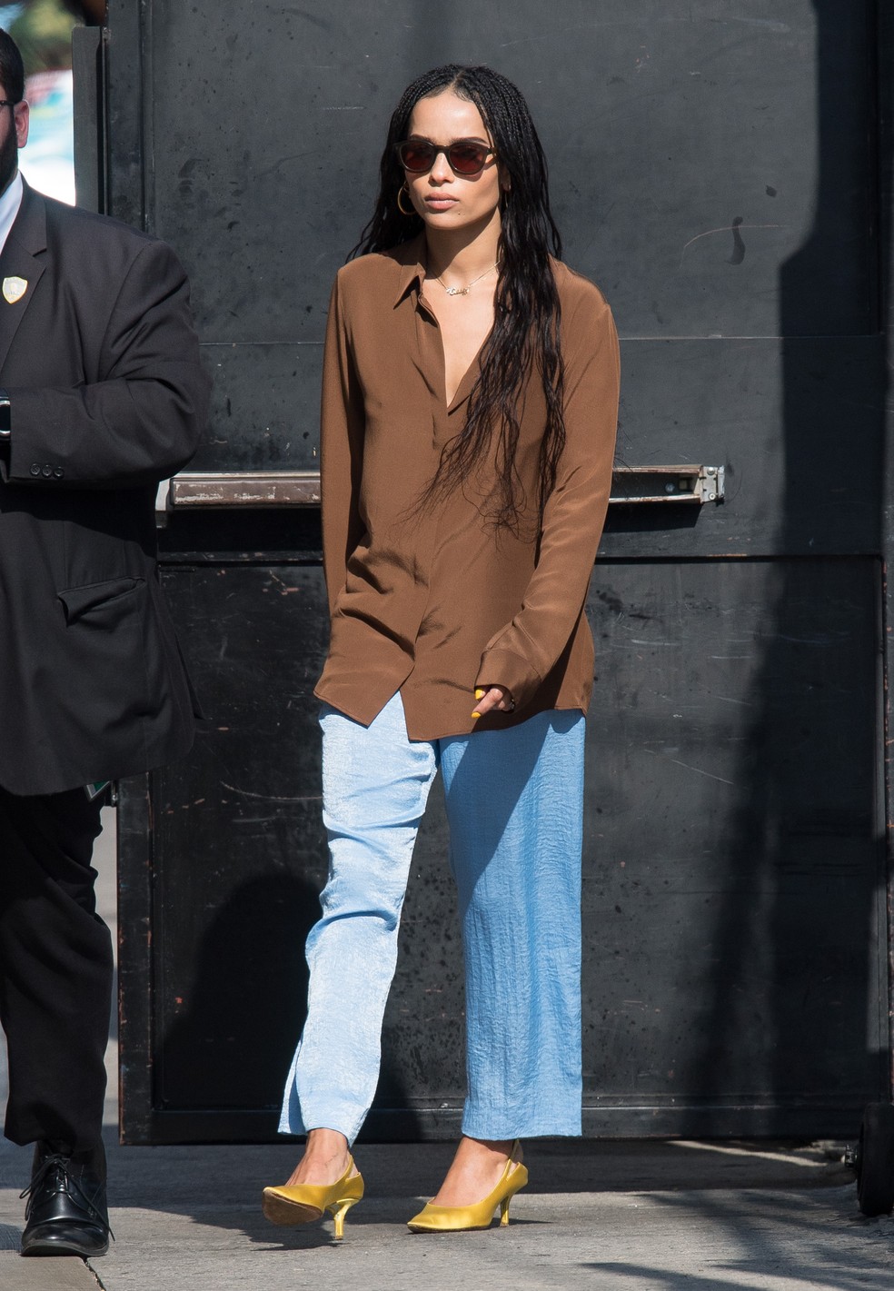 O estilo de Zoë Kravitz — Foto: Getty Images