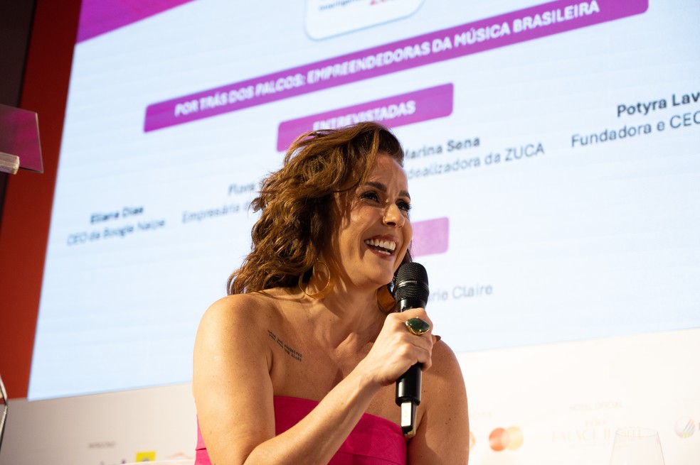 Potyra Lavor participa da 11ª edição do Power Trip Summit, promovido por Marie Claire — Foto: Ícaro Cerqueira/Marie Claire