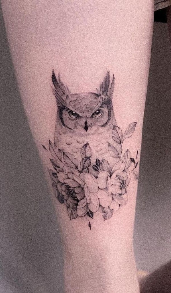 Tatuagens De Coruja Feminina