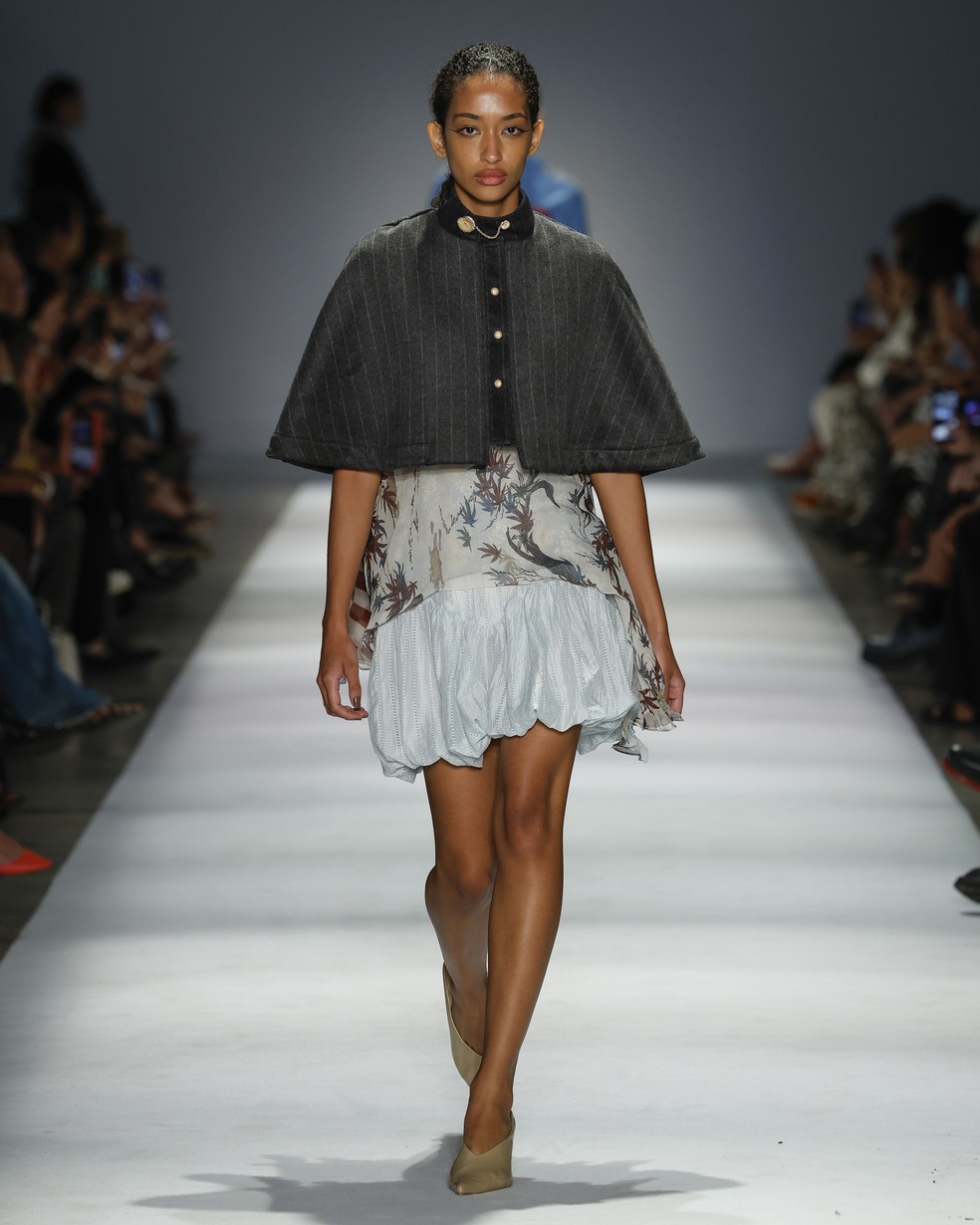 Lilly Sarti no SPFW N 58 — Foto: Divulgação