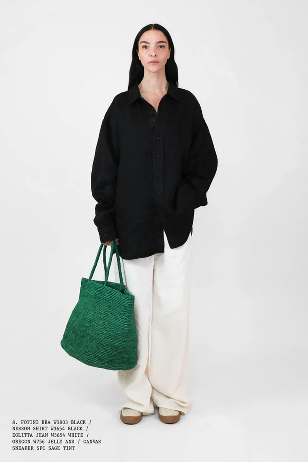 The Row, coleção verão 2025 desfilada na Semana de Moda de Paris — Foto: Divulgação