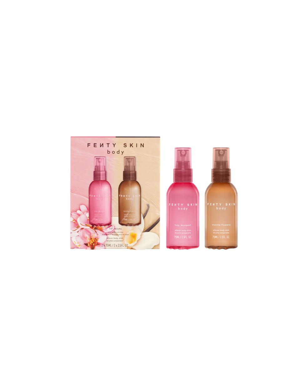 Lil’ Mists Mini Body Mist Duo, Fenty Skin, R$ 199 — Foto: Divulgação