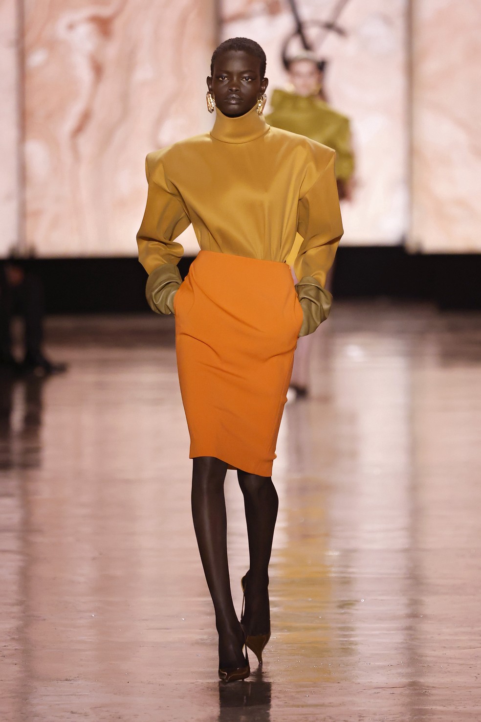Saint Laurent Inverno 25 — Foto: Getty Images