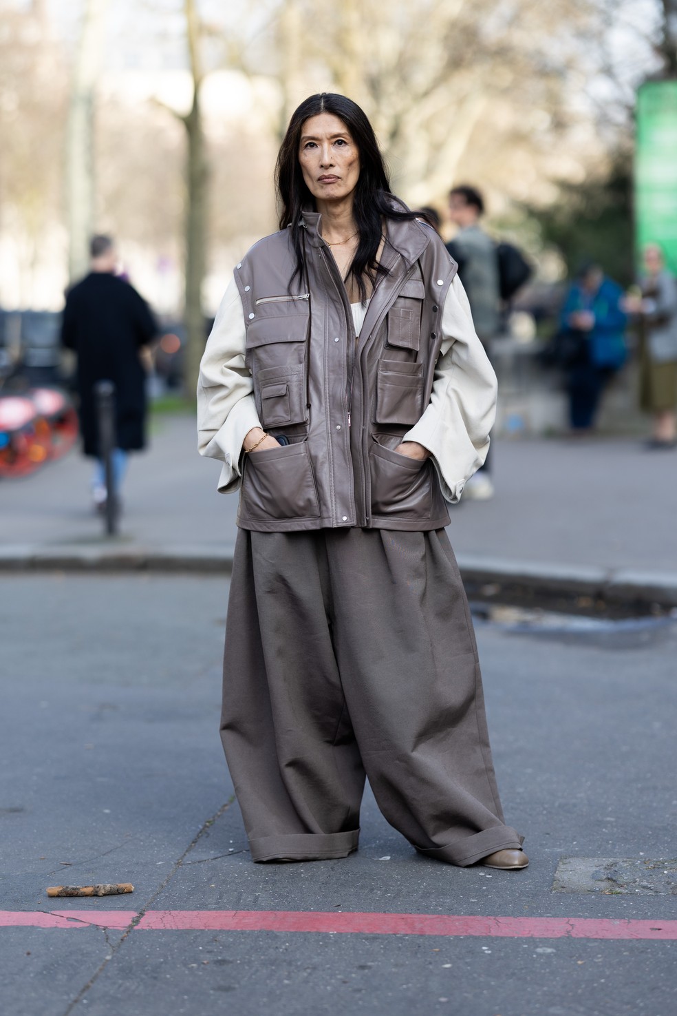7 tendências que marcaram o street style da semana de moda de Paris — Foto: Getty Images