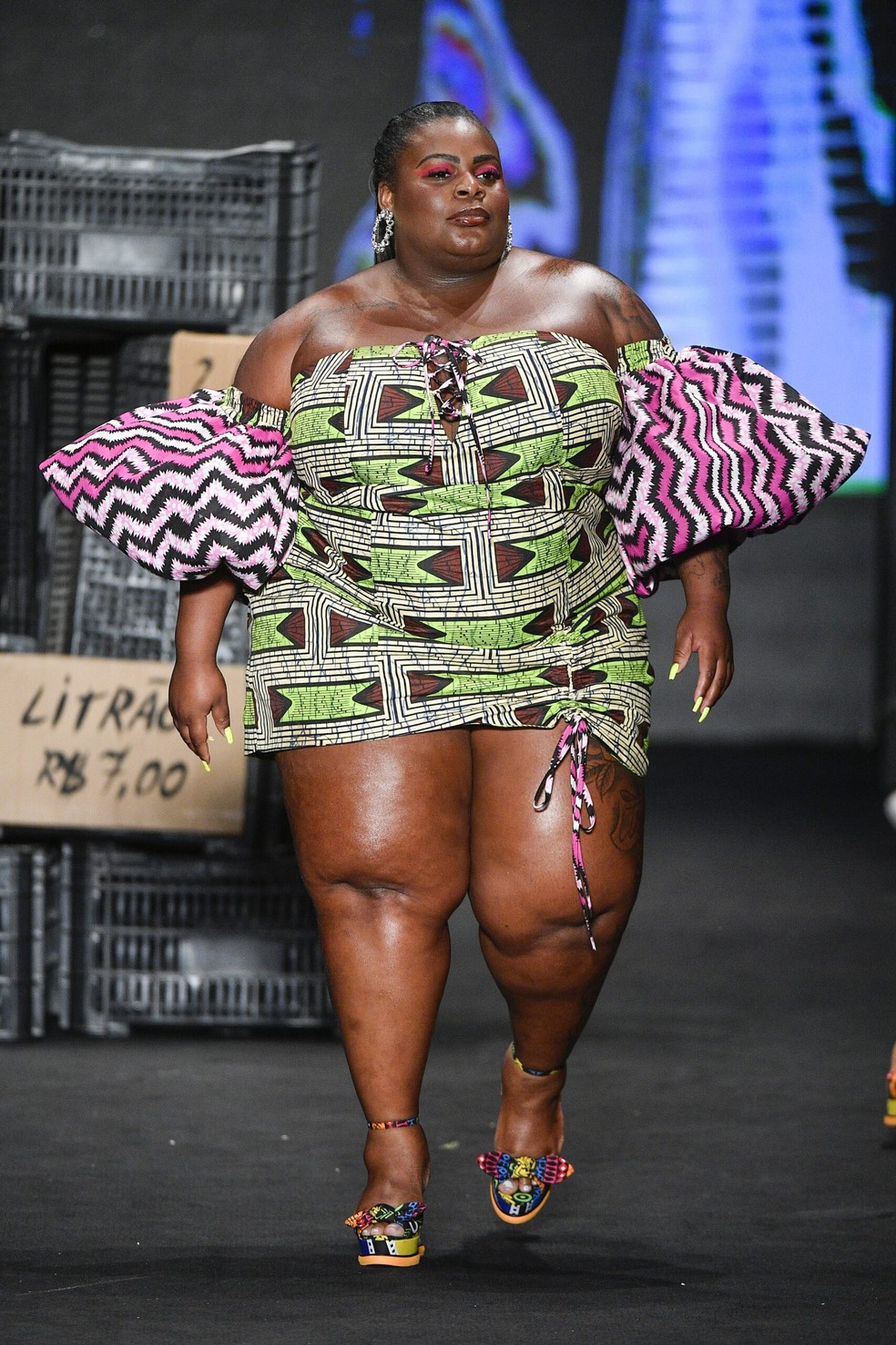 Desfile da Meninos Rei no SPFW — Foto: Marcelo Soubhia