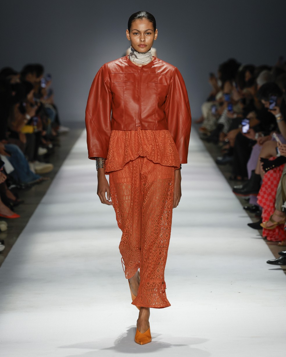 Lilly Sarti no SPFW N 58 — Foto: Divulgação
