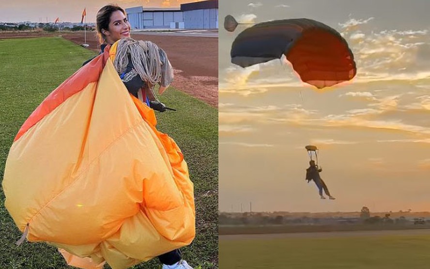 Cair de paraquedas - Só Português