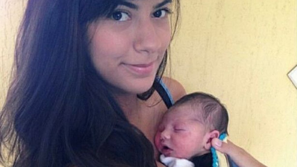 Letícia ficou com medo que a médica maltratasse seu filho, Pedro — Foto: Arquivo pessoal