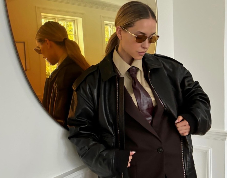10 looks com jaqueta de couro para provar que a peça continua cool