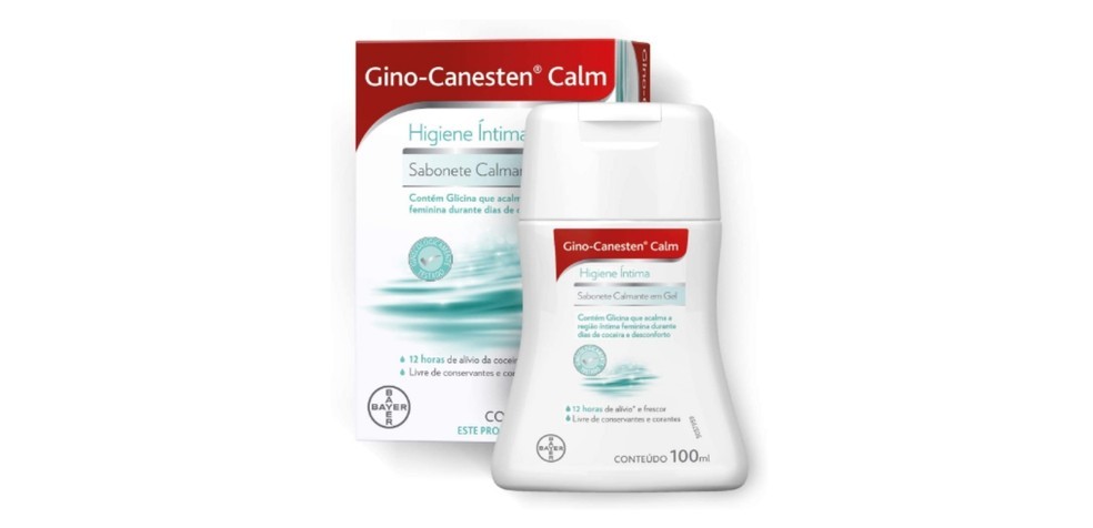 O Calm, da Gino-Canesten, é um sabonete em formato de gel — Foto: Reprodução/Amazon