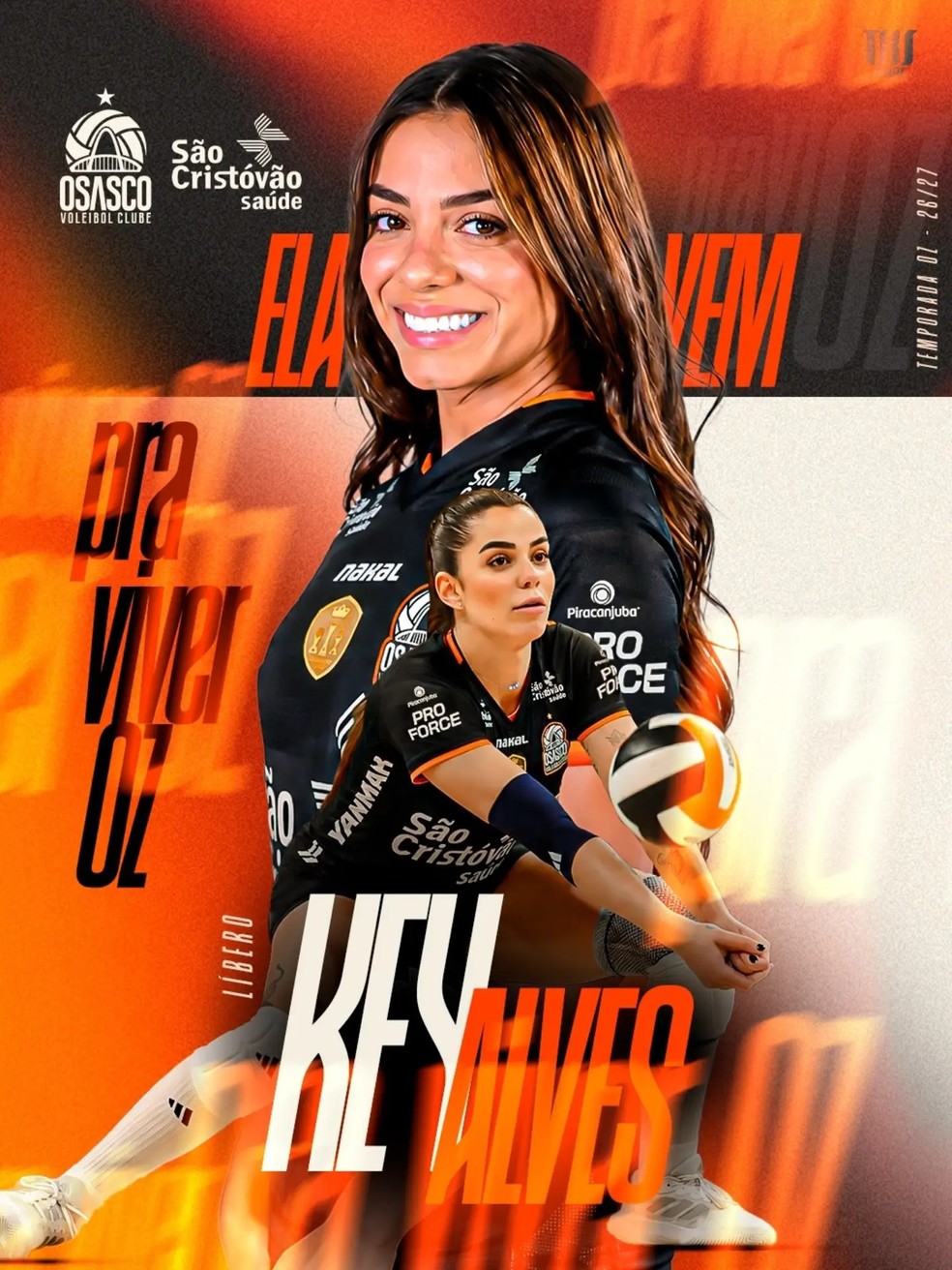 Ex-BBB Key Alves assina com o Osasco e volta a jogar no Brasil: 'Força ...