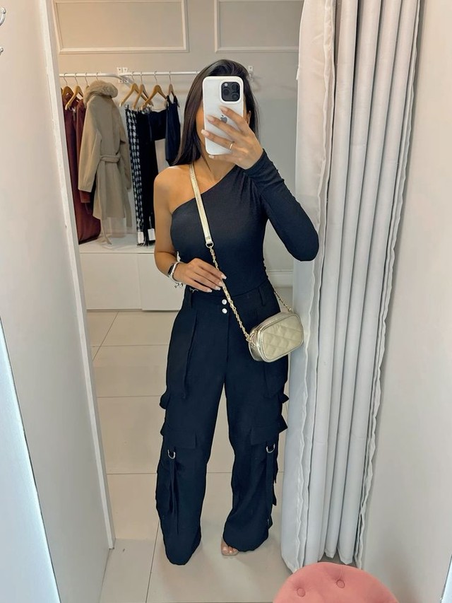 Body Com Calça Cargo