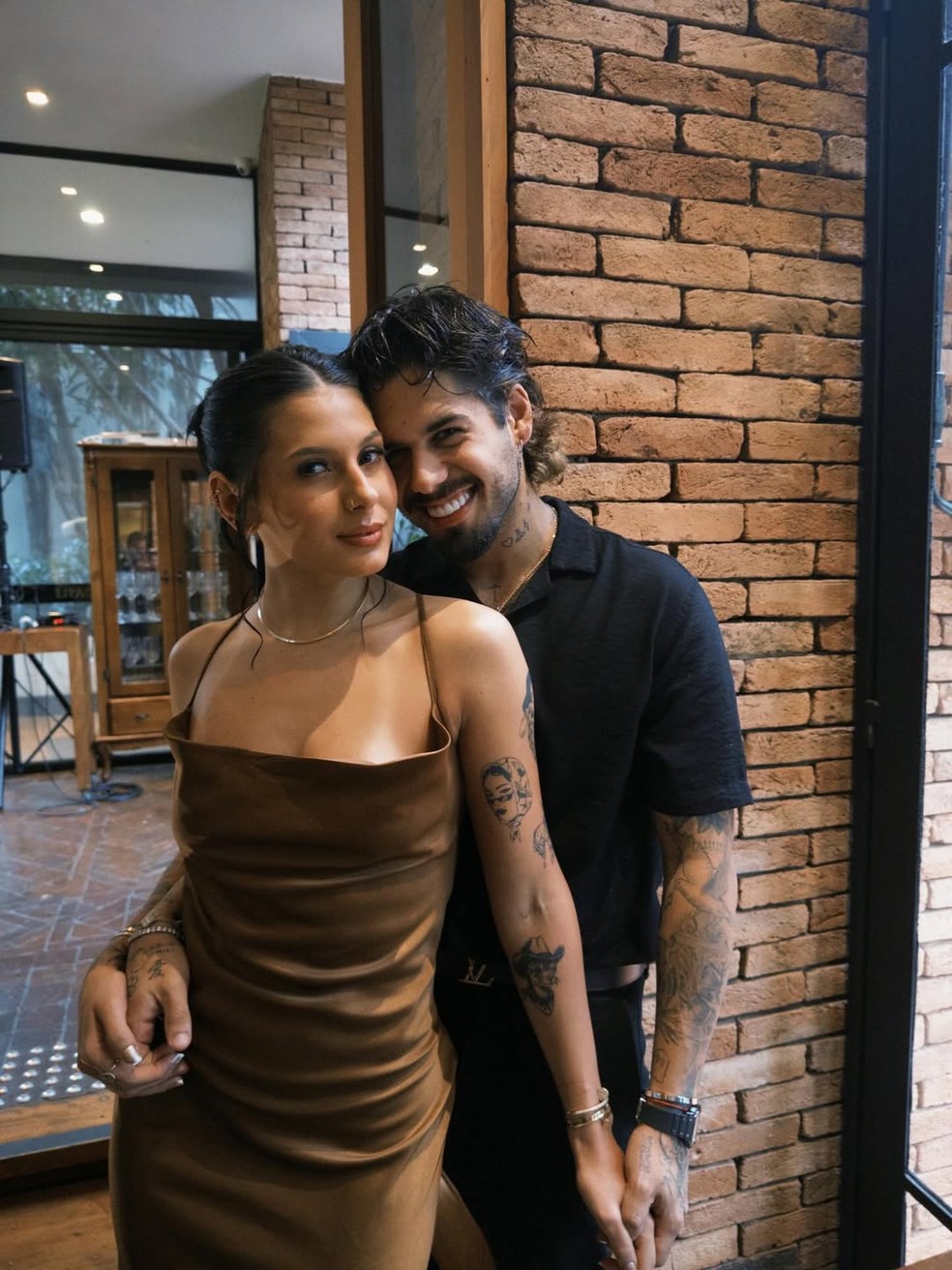 Ana Castela e Zé Felipe confirmaram o namoro — Foto: Reprodução/ Instagram