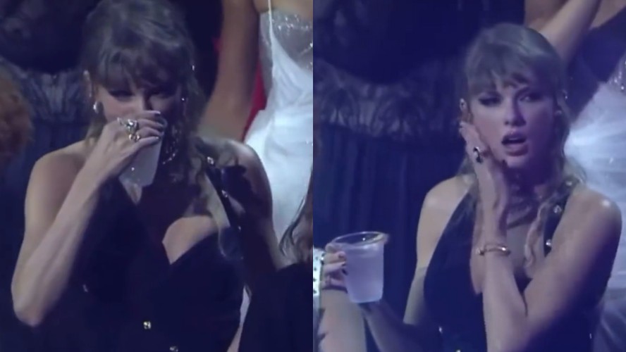 Taylor Swift viralizou com reações no VMA 2023