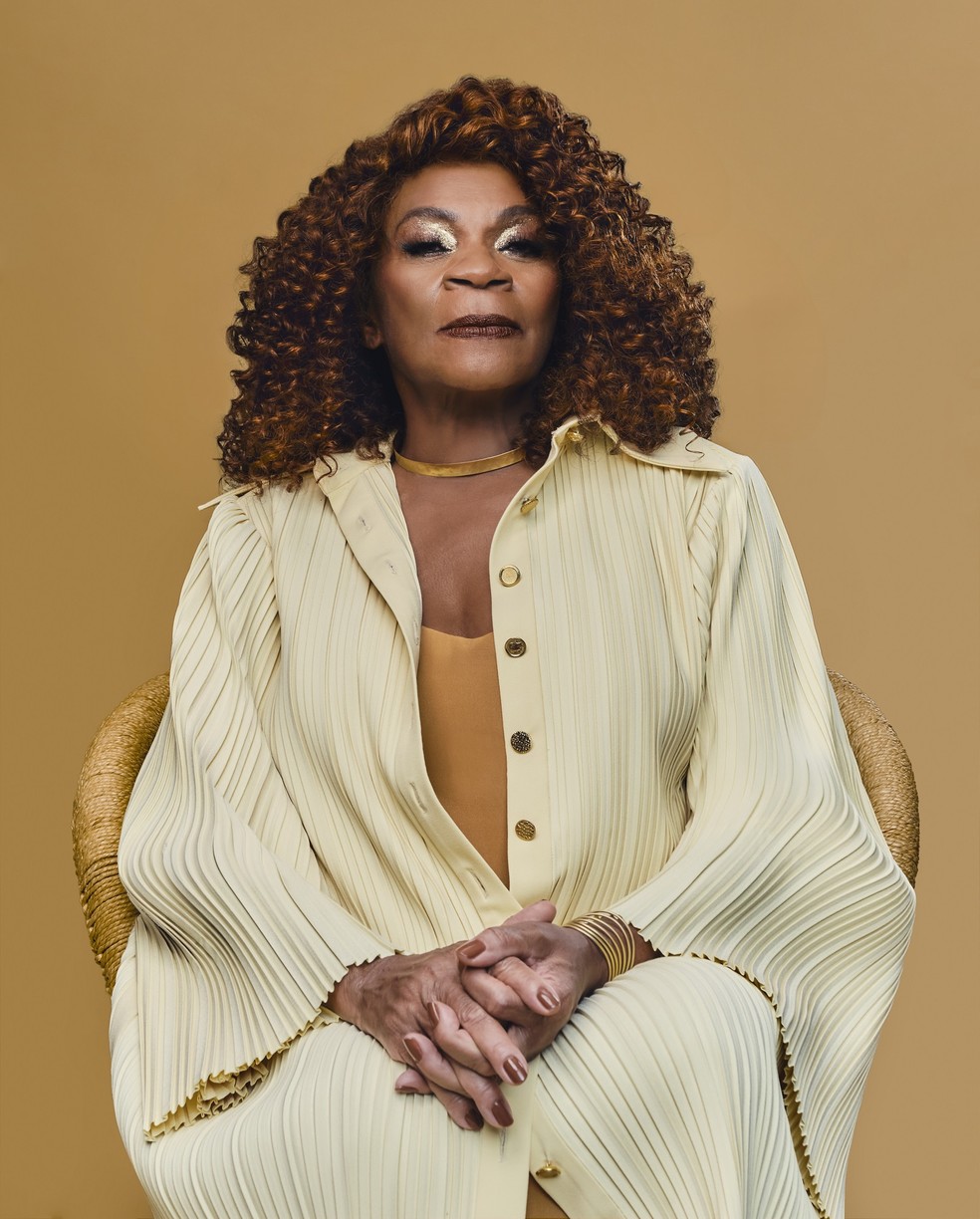 A beleza e o talento de Zezé Motta — Foto: Mateus Rubim