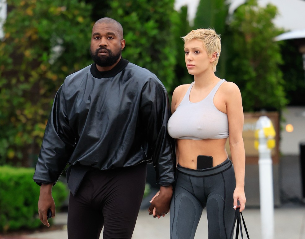 Kanye West e Bianca Censori — Foto: Getty