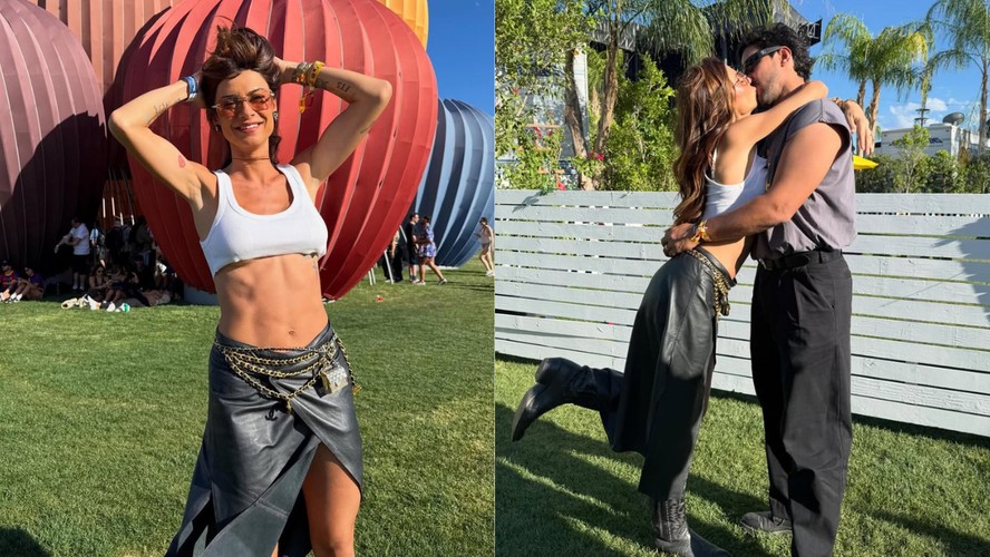 Thaila Ayala abriu álbum de fotos no Coachella