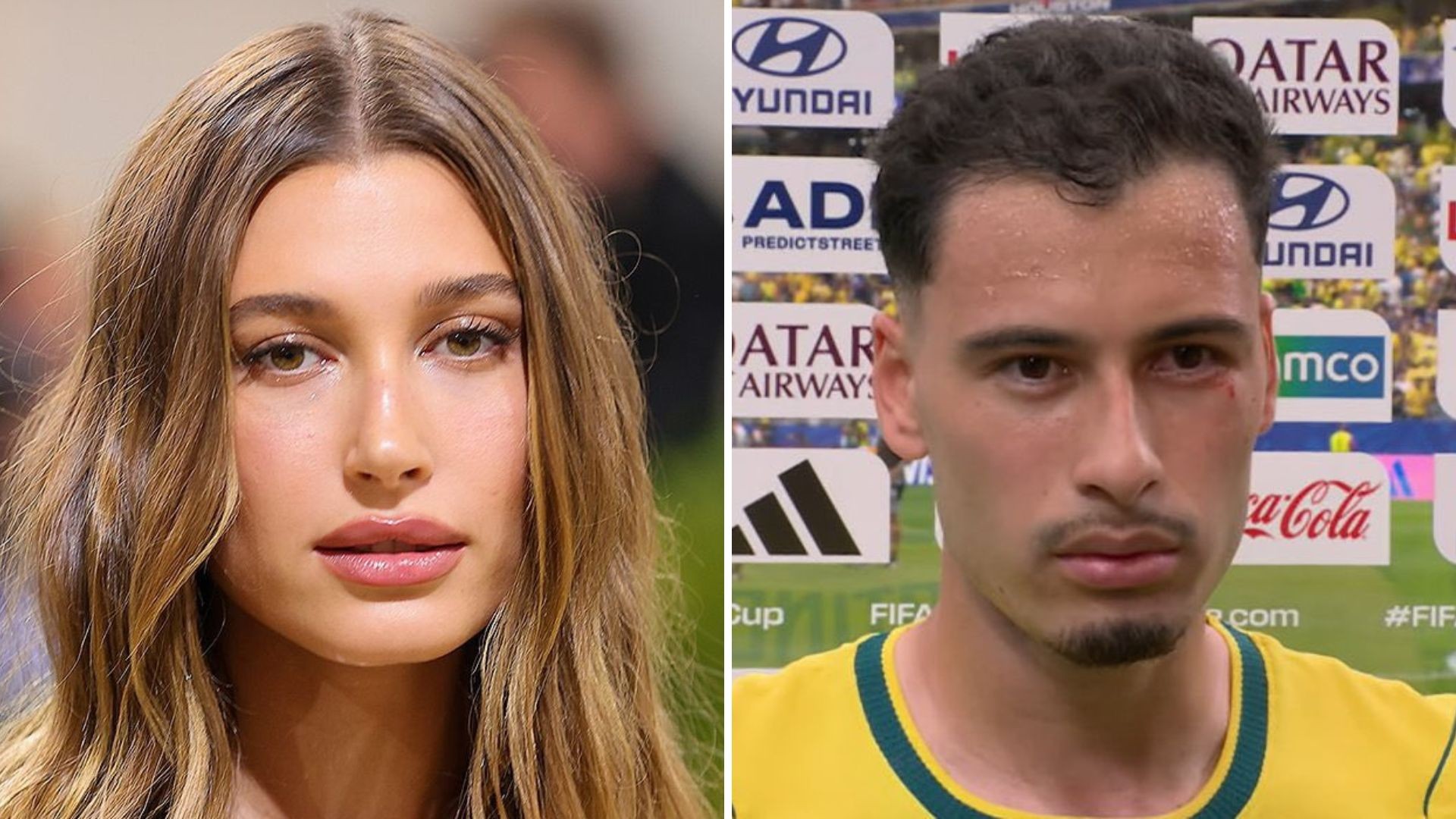 Semelhança entre Hailey Bieber e Gabriel Martinelli Intriga Fãs nas Redes Sociais 2 sacha chryzman
