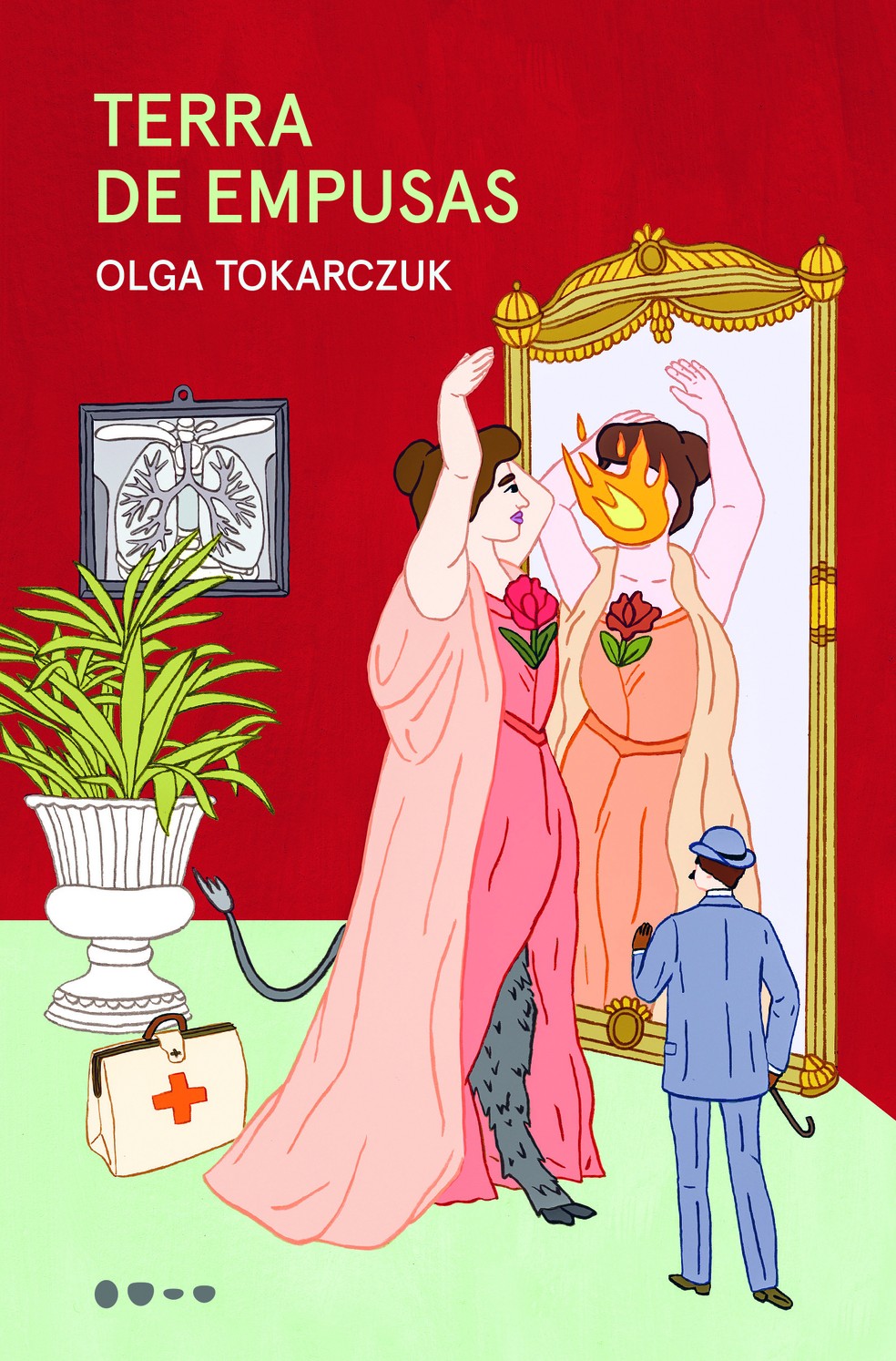 Terra de empusas: uma história de horror no sanatório, de Olga Tokarczuk — Foto: Divulgação