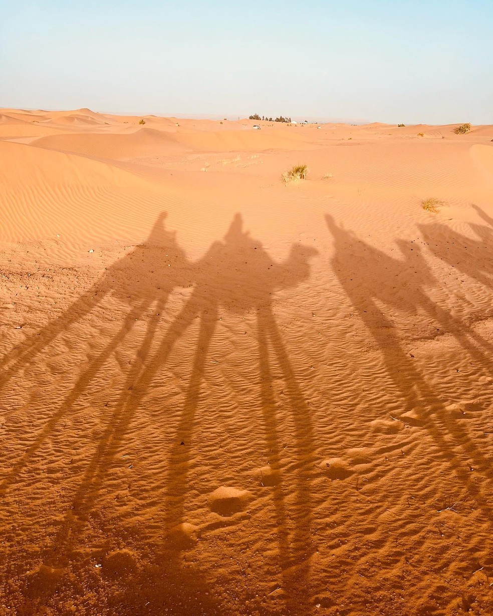 Danni Suzuki abre álbum de viagem ao Marrocos — Foto: reprodução/instagarm