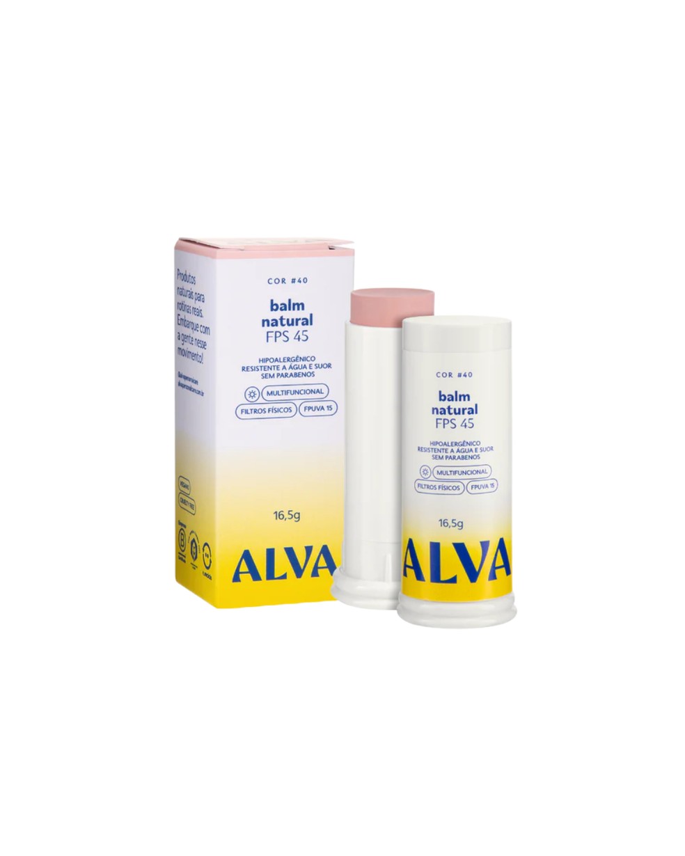 Balm Natural FPS 45, Alva Personal Care, R$ 159,00 — Foto: Divulgação