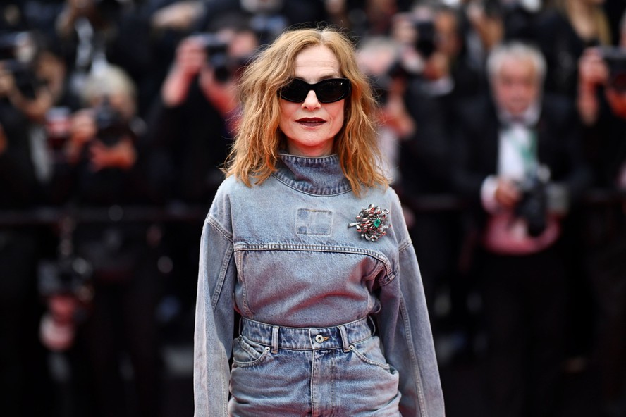 Isabelle Huppert em Cannes 2025
