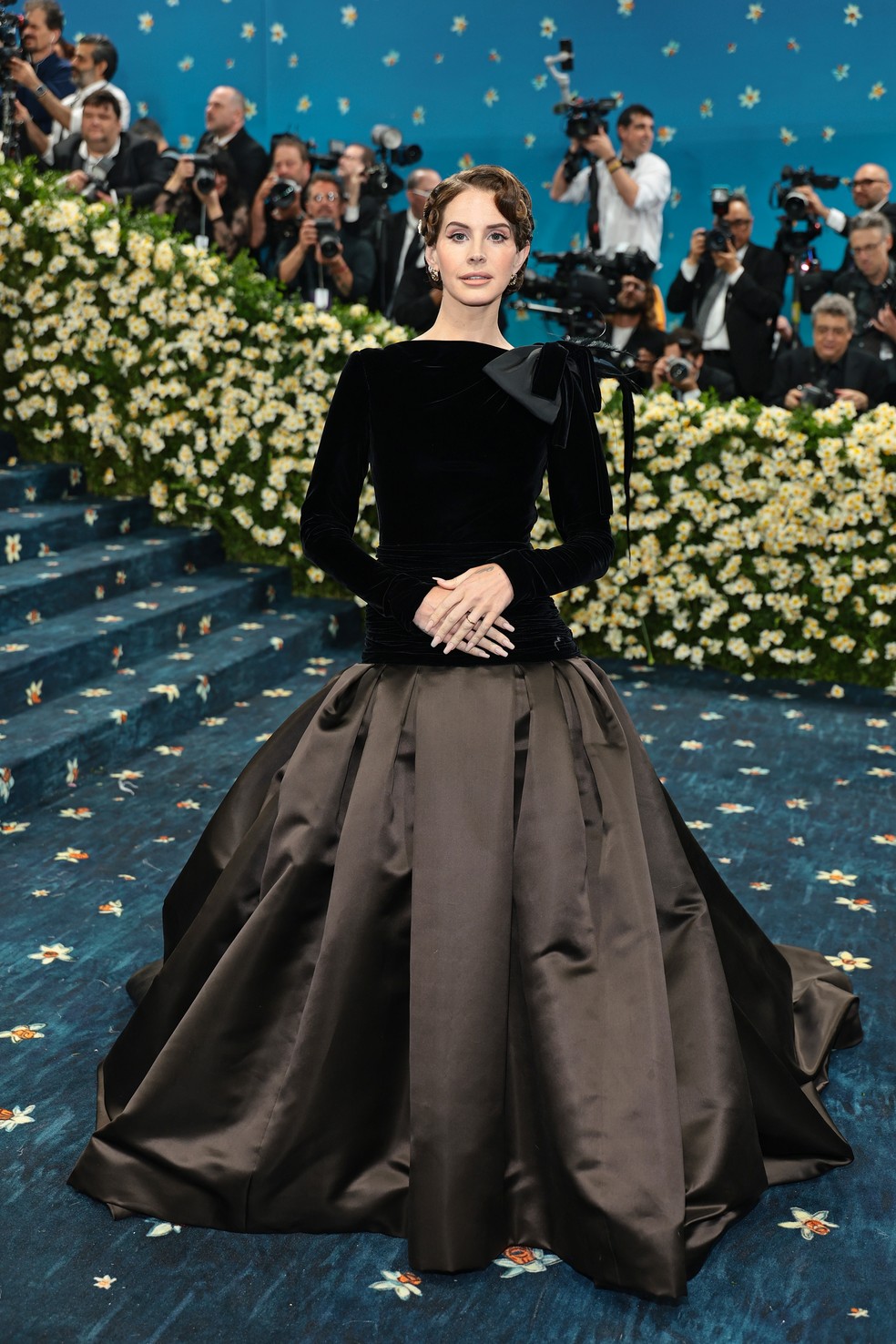 Lana Del Rey no Met Gala 2025 — Foto: Getty Images
