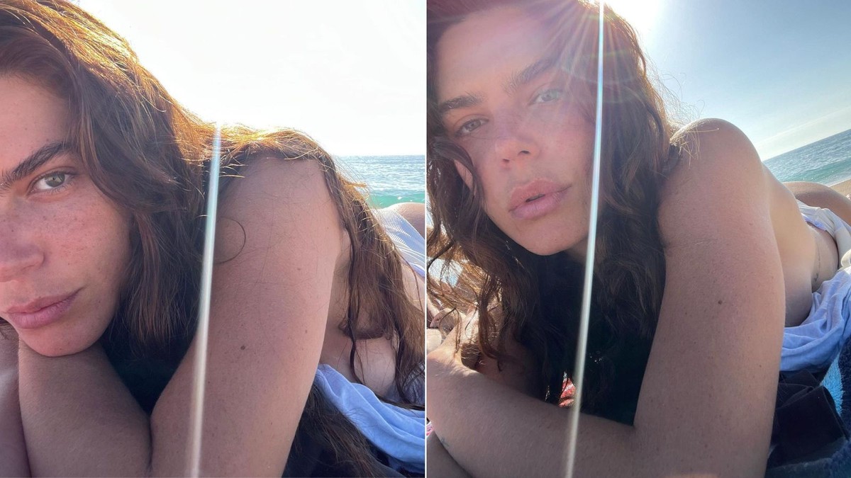 Mariana Goldfarb renova bronze em praia de Portugal e ganha elogios ...